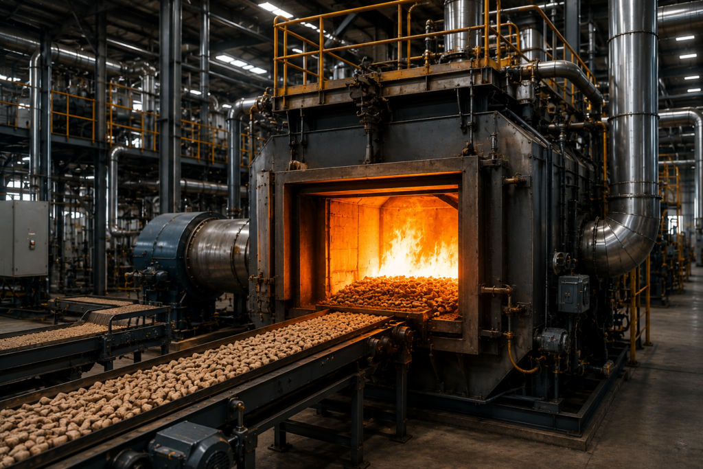 Fornos industriais automatizados